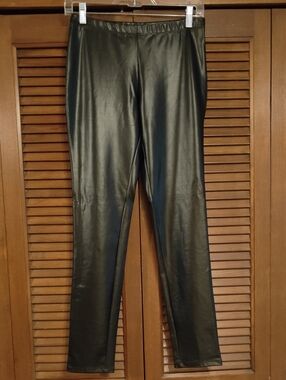 NWT Ciara Sun Woo Faux Leather Pants